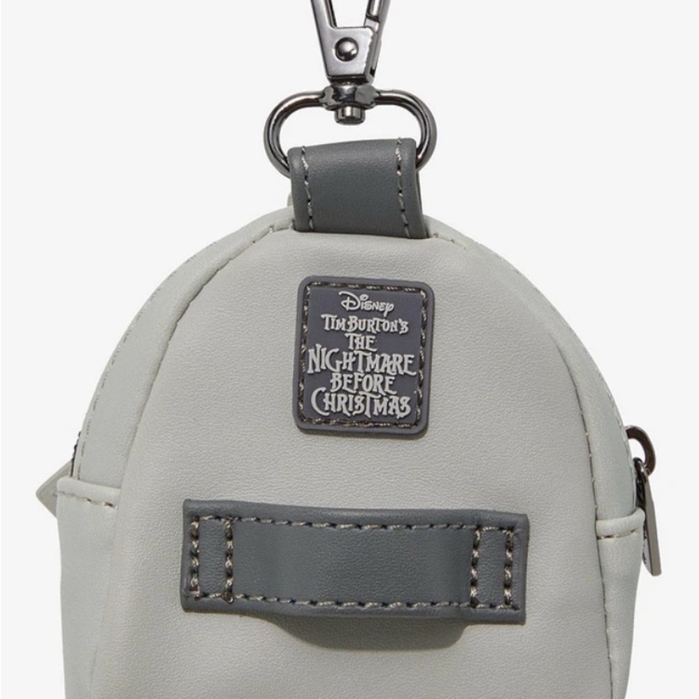 Gray Zero Mini Backpack Keychain​ - Picture 2 of 3